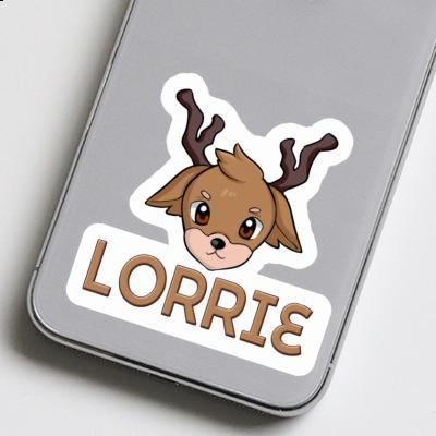 Sticker Lorrie Deer Notebook Image