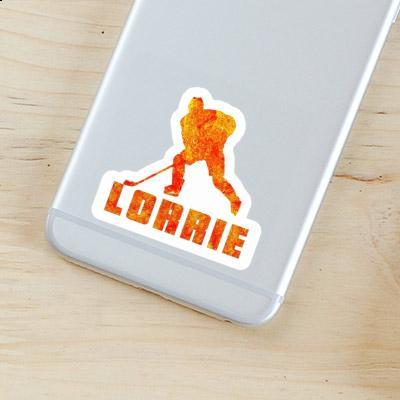 Lorrie Sticker Hockey Player Gift package Image