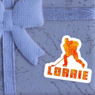 Lorrie Sticker Hockey Player Gift package Image