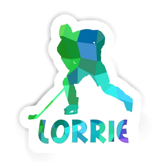 Sticker Eishockeyspieler Lorrie Gift package Image