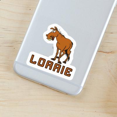 Sticker Lorrie Horse Notebook Image