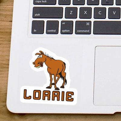 Sticker Lorrie Horse Laptop Image