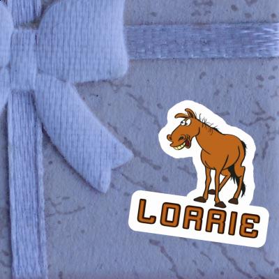 Sticker Lorrie Horse Image