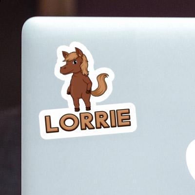 Sticker Horse Lorrie Laptop Image