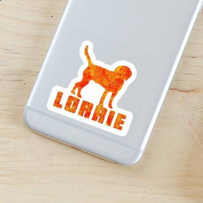 Lorrie Sticker Hound Laptop Image