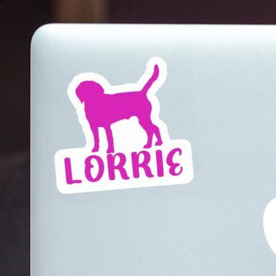 Sticker Lorrie Dog Notebook Image