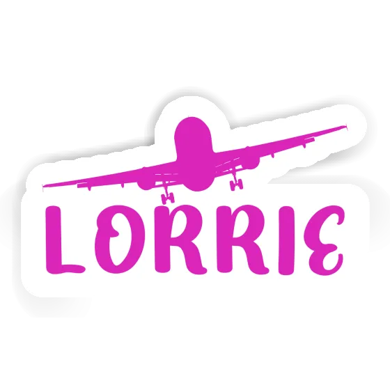 Lorrie Sticker Flugzeug Image