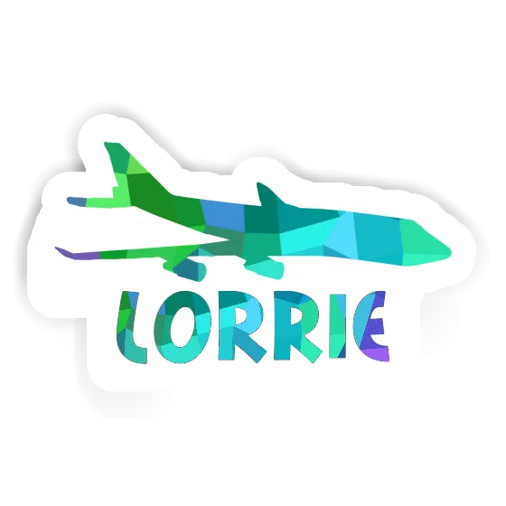 Lorrie Sticker Jumbo-Jet Laptop Image