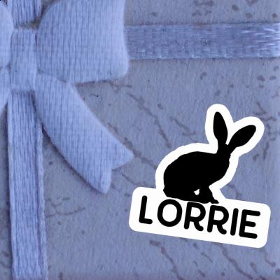 Lorrie Autocollant Lapin Notebook Image