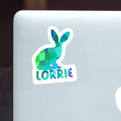 Aufkleber Lorrie Hase Laptop Image