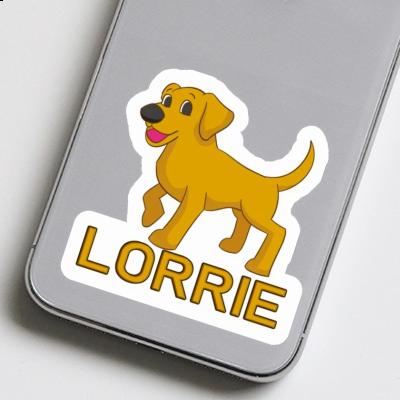 Sticker Labrador Lorrie Notebook Image