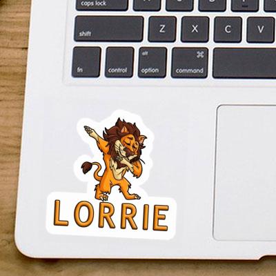 Lorrie Autocollant Lion Image