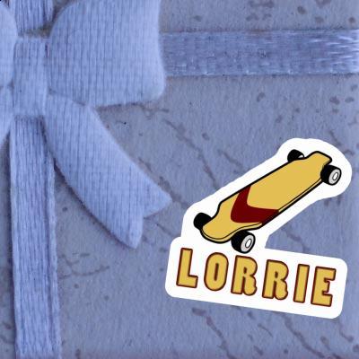 Lorrie Autocollant Skateboard Laptop Image