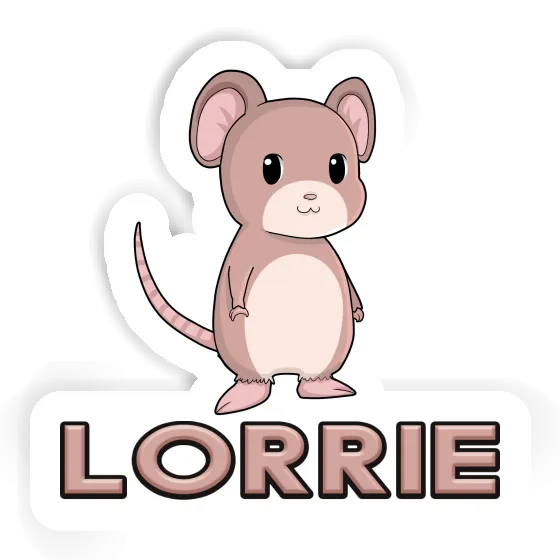 Souris Autocollant Lorrie Laptop Image