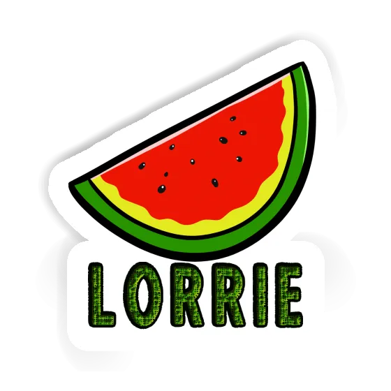 Watermelon Sticker Lorrie Laptop Image