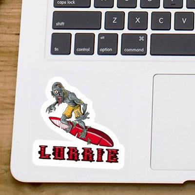 Sticker Lorrie Surfer Notebook Image