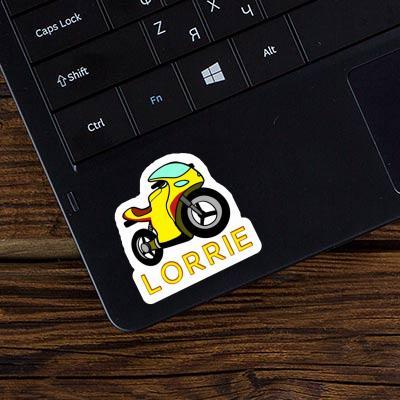 Sticker Lorrie Motorrad Laptop Image