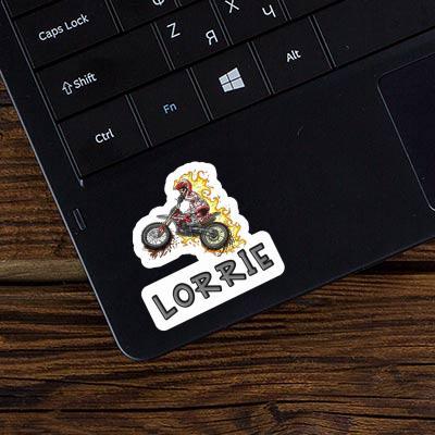 Dirt Biker Sticker Lorrie Image