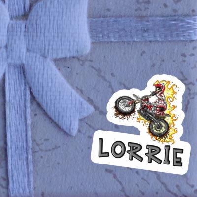 Lorrie Sticker Motocrossfahrer Laptop Image