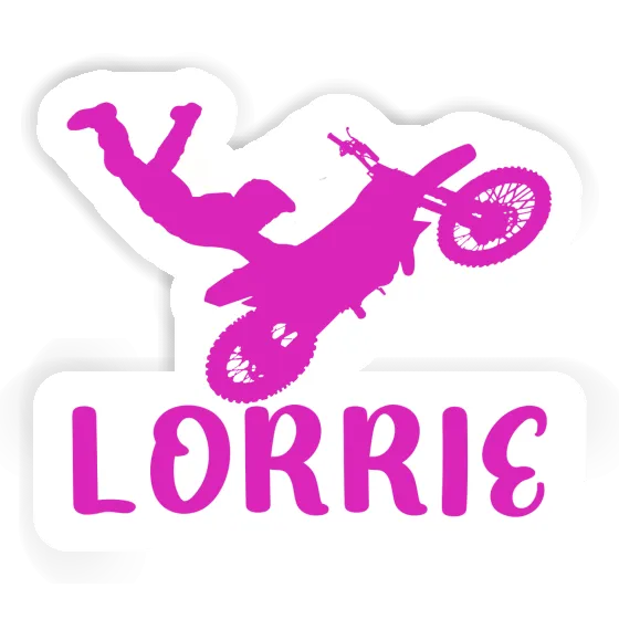 Sticker Motocross Rider Lorrie Gift package Image