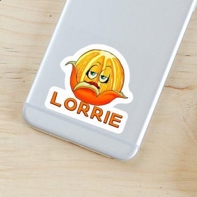 Lorrie Sticker Orange Gift package Image