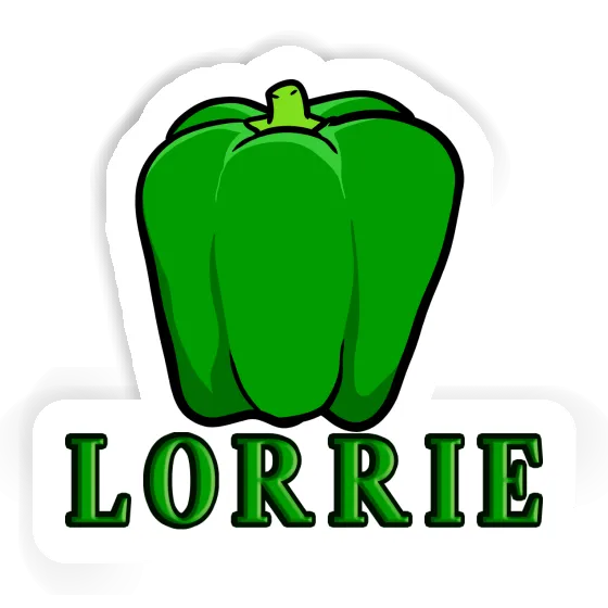 Sticker Lorrie Paprika Laptop Image