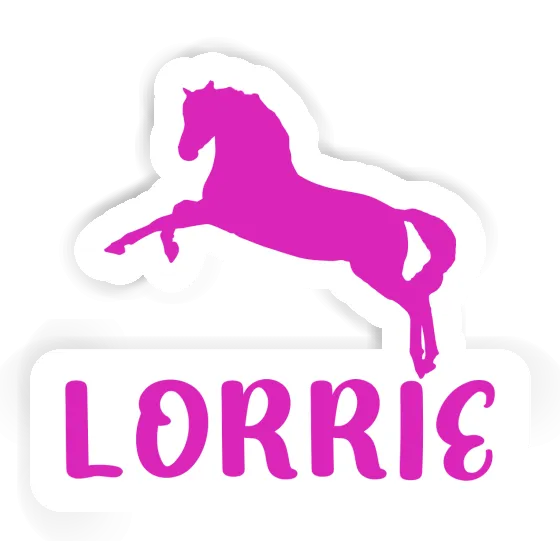 Lorrie Aufkleber Pferd Image