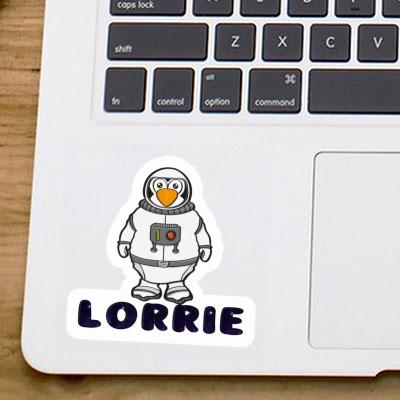 Sticker Lorrie Astronaut Notebook Image