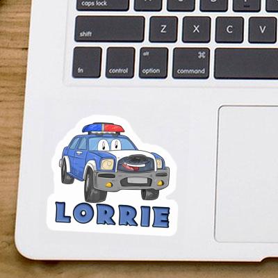 Lorrie Sticker Police Car Gift package Image