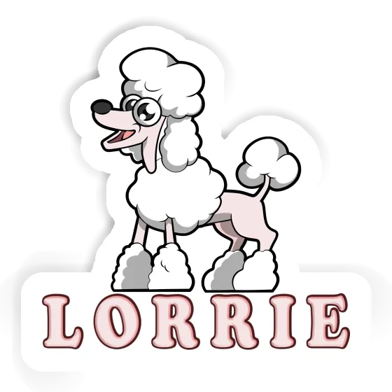 Lorrie Autocollant Caniche Gift package Image