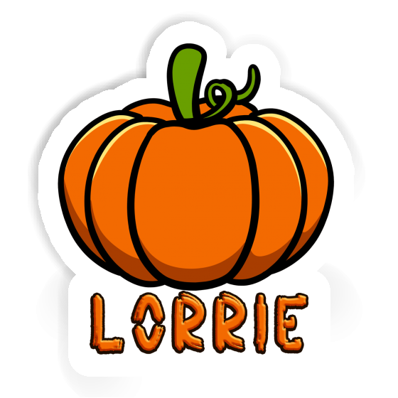 Sticker Pumpkin Lorrie Image