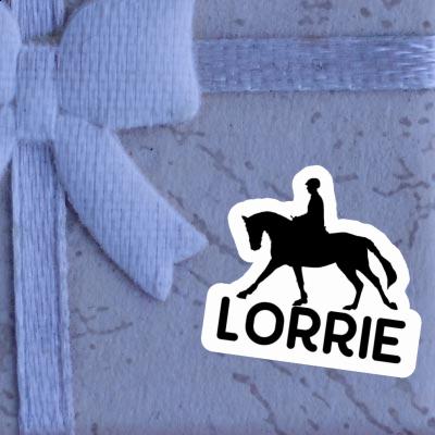 Lorrie Sticker Horse Rider Image