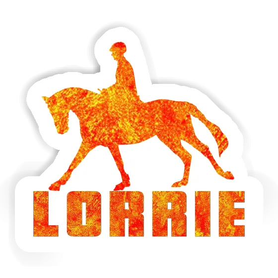 Sticker Lorrie Horse Rider Image