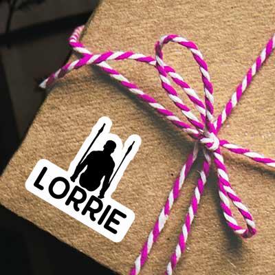 Lorrie Autocollant Gymnaste aux anneaux Gift package Image