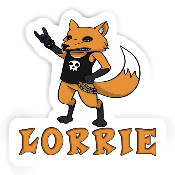 Sticker Rocker-Fuchs Lorrie Image