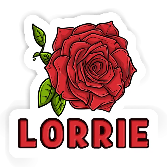 Autocollant Lorrie Rose Laptop Image