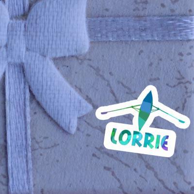 Lorrie Sticker Ruderboot Notebook Image