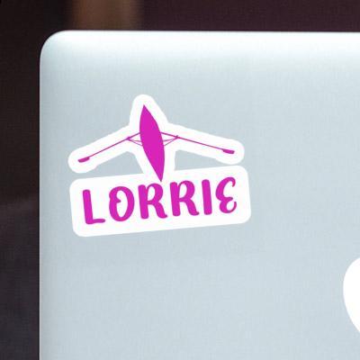 Lorrie Sticker Rowboat Laptop Image