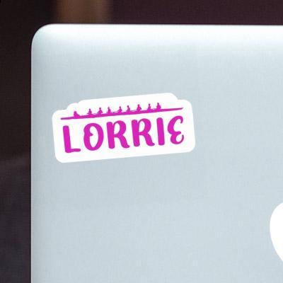 Lorrie Sticker Rowboat Image