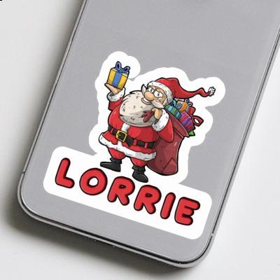 Lorrie Sticker Santa Claus Laptop Image