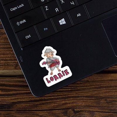 Lorrie Sticker Rockergirl Laptop Image