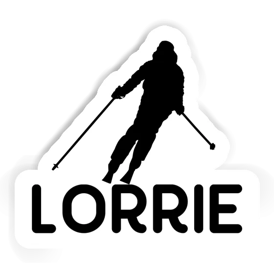 Lorrie Sticker Skifahrerin Gift package Image