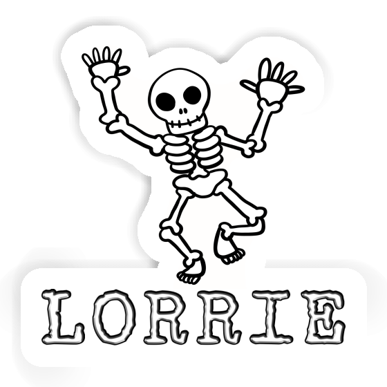 Lorrie Sticker Skull Notebook Image