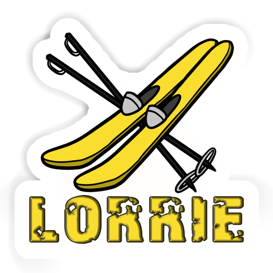 Sticker Ski Lorrie Image