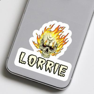 Sticker Lorrie Skull Image