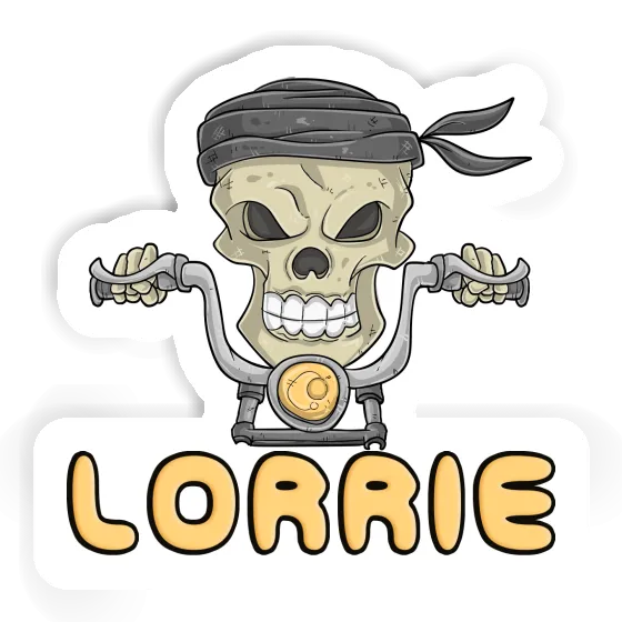 Sticker Lorrie Motorbike Rider Gift package Image