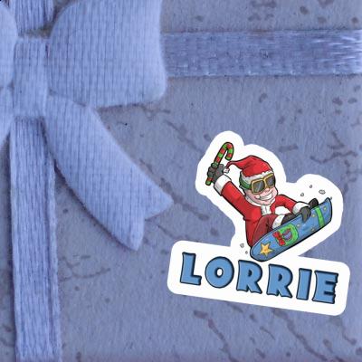 Lorrie Sticker Snowboarder Gift package Image