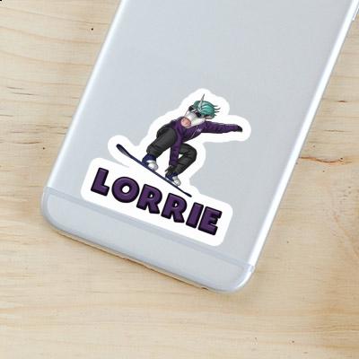 Snowboarderin Sticker Lorrie Gift package Image