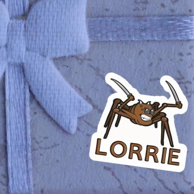 Lorrie Sticker Fighting Spider Laptop Image