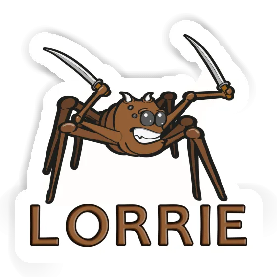 Lorrie Sticker Fighting Spider Gift package Image